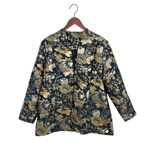 NWT Soft Surroundings Voila Jacquard Jacket - Picture 1 of 7